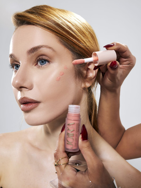 JOIR'A Likit Allık - Liquid Blush - Cotton Candy - Yumuşak Sürüm Rahat Dağılım 6.5g